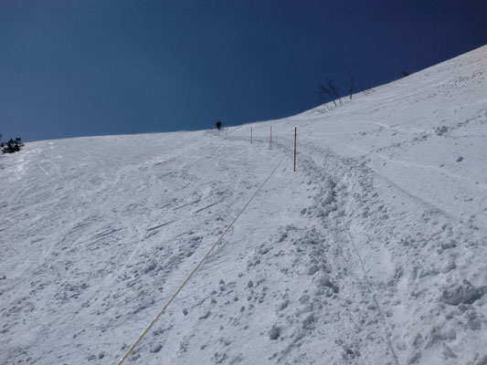 2.山頂に向かって