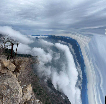 1　石鎚山　雲海