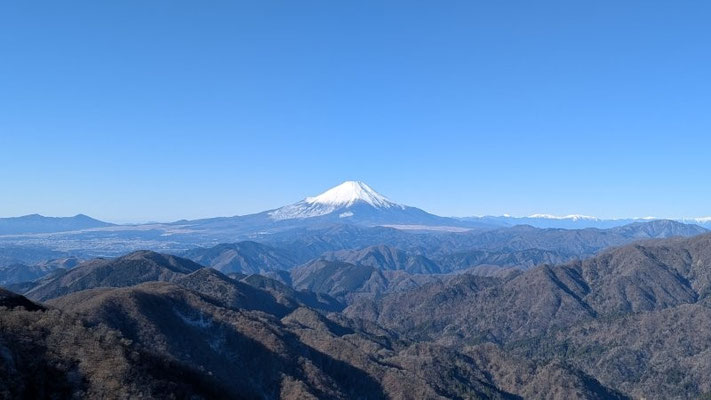 丹沢ならではの朝の景色が見たくて、何度もこの山を訪れる