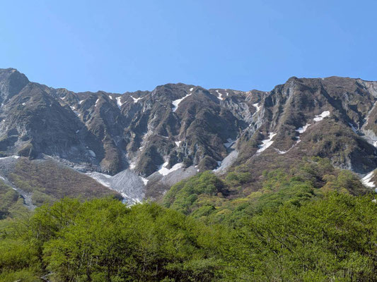 4　大山　北壁
