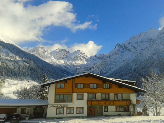 Haus Luggi Leitner im Winter