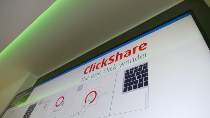schnelle Handy-Präsentation mit Clickshare