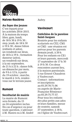 10 speptembre 2014