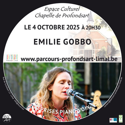 Lieu: Espace Culturel Chapelle de Profondsart; Rue de Grandsart, 13 à 1300 - Limal 