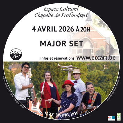Lieu: Espace Culturel Chapelle de Profondsart; Rue de Grandsart, 13 à 1300 - Limal 