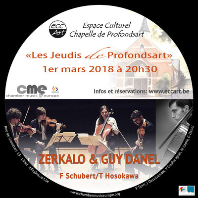 2018 le Quatuor Zerkalo et Guy Danel