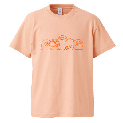 おしくらけだまんじゅう　apricot×orange