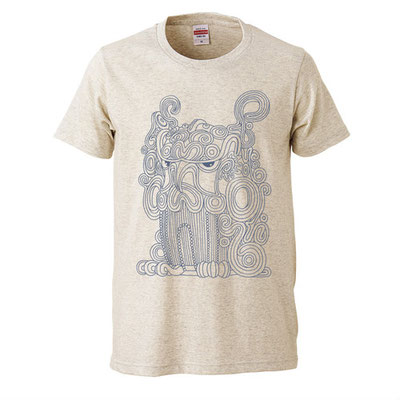 SUIEN　oatmeal×blue gray