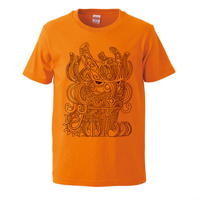 KAEN　orange×dark brown