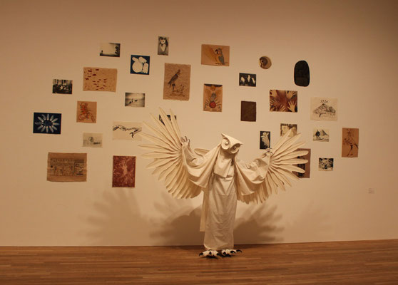 OWL over the world　　2016　可変　mixed media　-
