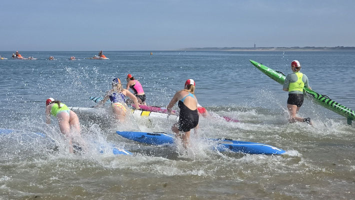 Vlissingse dames van start bij de board race