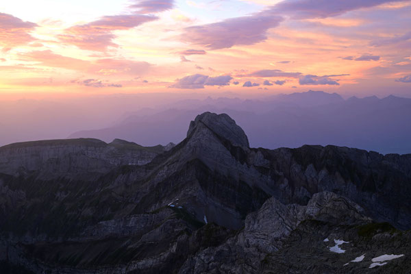 Sabine Mathis - Säntis im Morgendunst