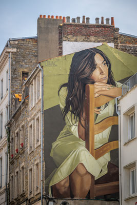 Iris Blümling - Street-Art Boulogne-sur-Mer