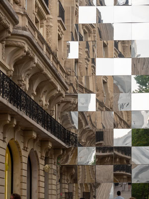 Thomas Fuchs - Paris, Spiegelwand