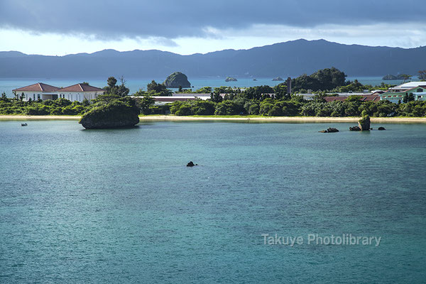 07a-0018 穏やかな海　羽地内海　沖縄の風景