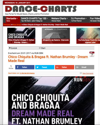 dance-charts.de / Chico Chiquita & Bragaa - Dream Made Real