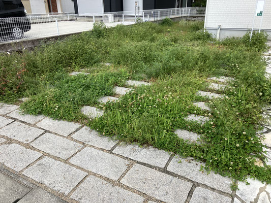 草刈り・整地・防草シート・人工芝