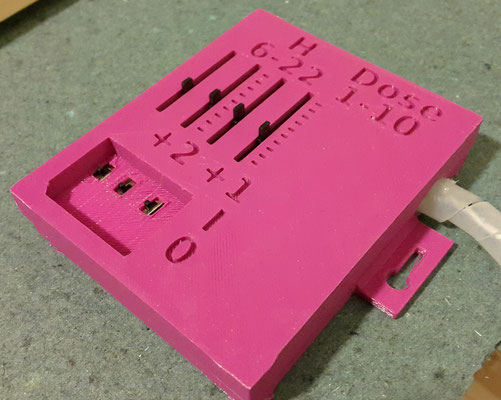 Boitier de commande imprimé en 3D pour un distributeur automatique de croquettes