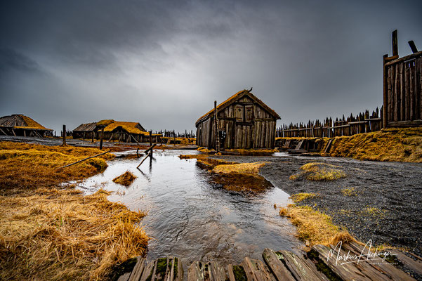 Island Stokksnes Wikingerdorf