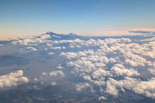 Flug vom Hochland von Mexiko ins Tiefland nach Tuxtla Gutierrez in Chiapas