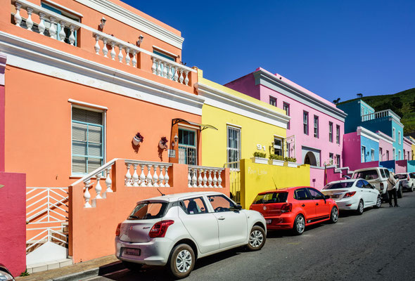 Farbenfroh im Bo Kaap