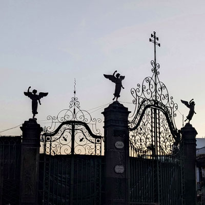 Abendstimmung in Puebla