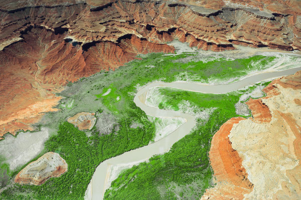 Der Colorado River von oben