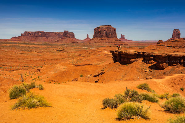 Flug zum Monument Valley