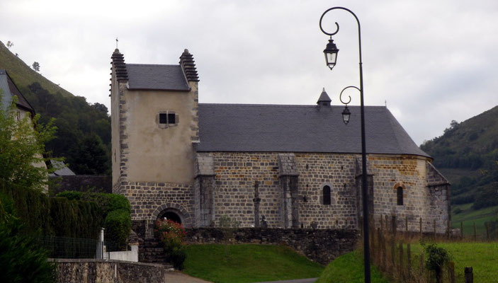 L'église de Haux.
