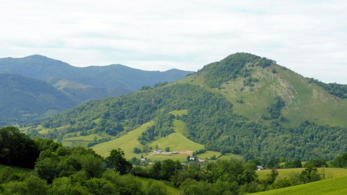 Mont Bégousse au-dessus de Montory.