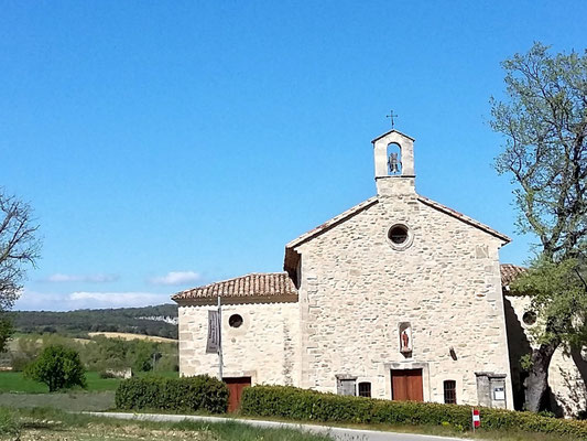 Chapelle Saint Férréol (route d'Oppedette)