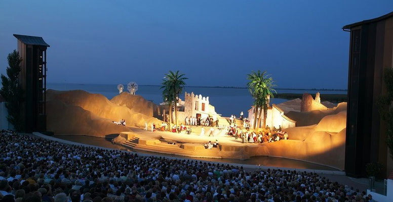 the famous "Seefestspiele" in Mörbisch