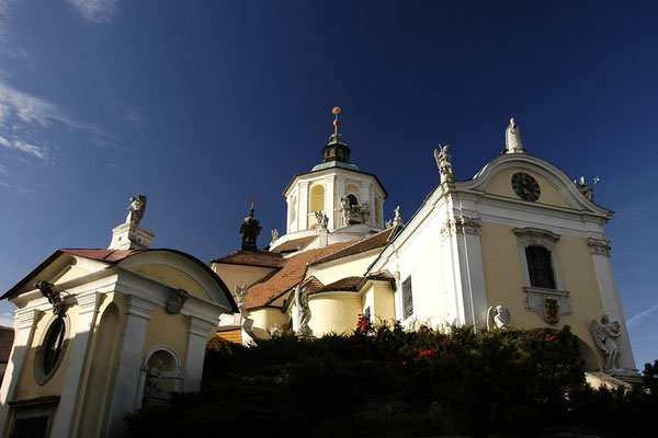 sightseeing at the famous "Bergkirche" in Eisenstadt