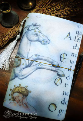 Medieval Notebook Fogliaviola Fantasy Design