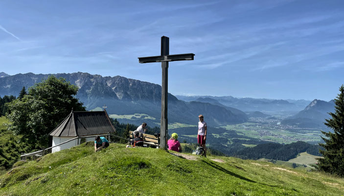 Rast an der Karspitze