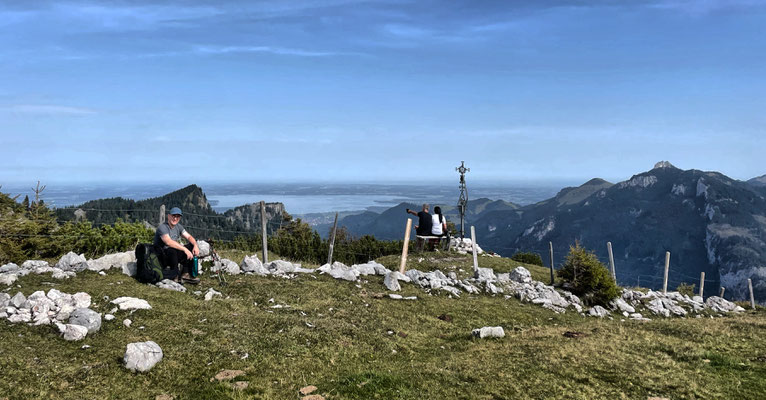 Am Zinnenberg Gipfel