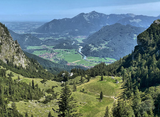 Blick zurück ins Achental