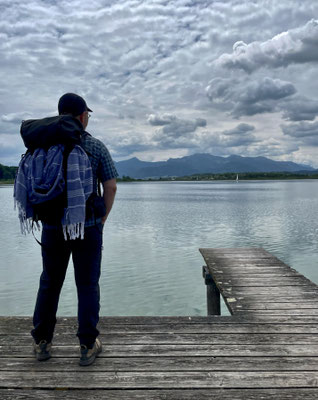 Blick über den Chiemsee