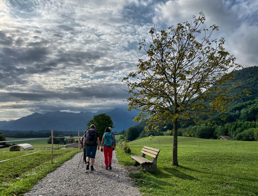 Start oberhalb Rottau