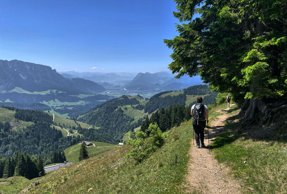 Unterwegs Richtung Rettenbachalm