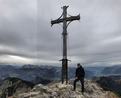 Gipfelkreuz am Geigelstein