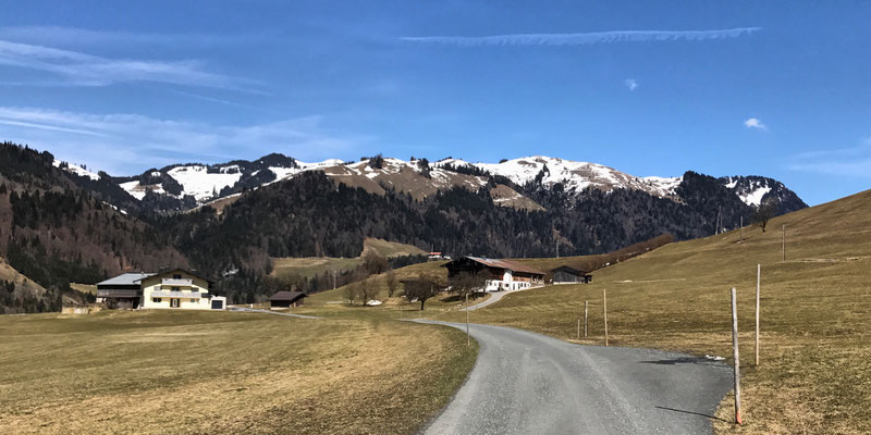 Blick zurück auf den Brennkopf