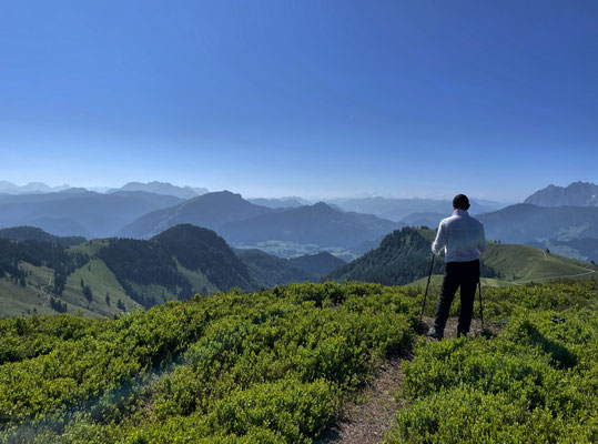 Am Gipfel des Hochköpfl