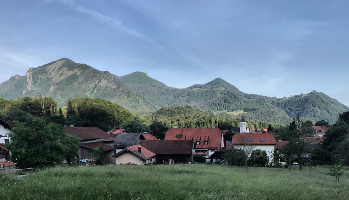Blick auf Marquartstein
