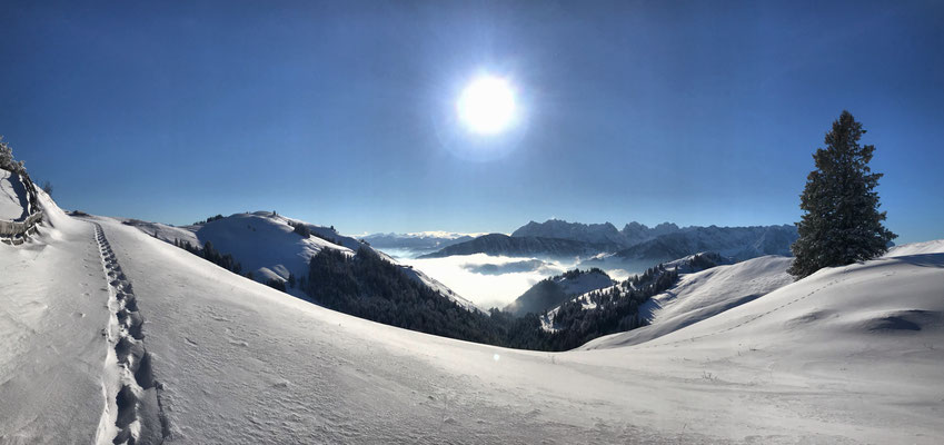 Kurz nach der Wandberghütte