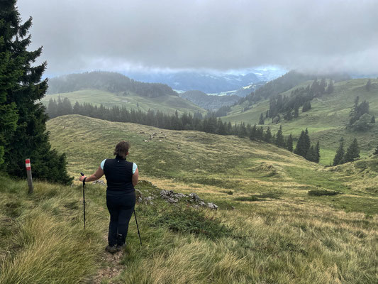 Abstieg zur Karalm