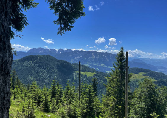 Blick zurück beim Aufstieg zum Mühlhörndl