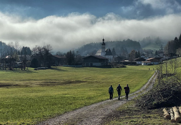 Kurz vor Sachrang
