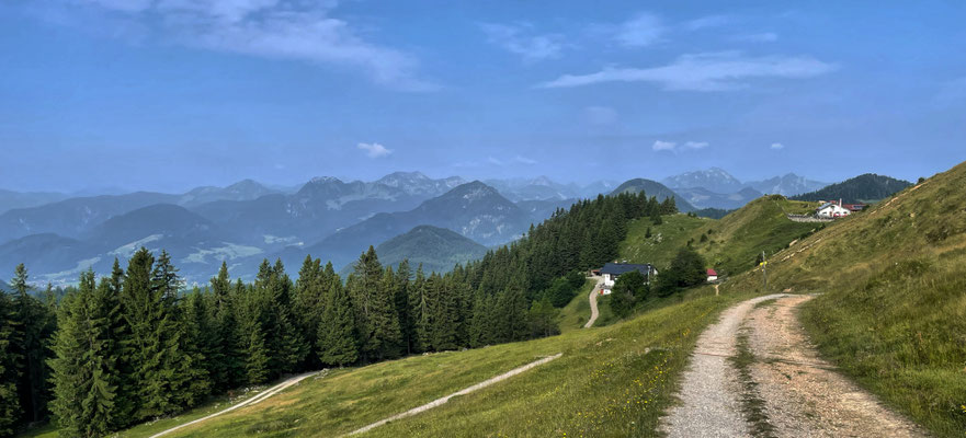 Blick zurück zum Spitzsteinhaus