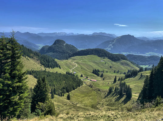 Blick zur Karalm